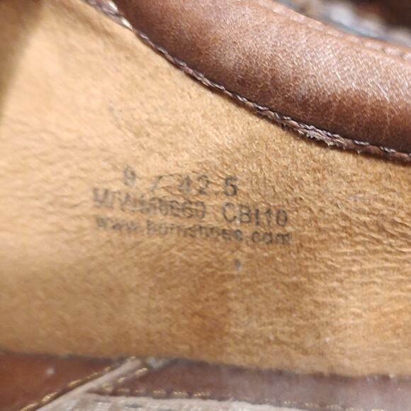 Born Brown Leather Shoes Size 9 M 42.5 Model C8110 - Picture 13 of 15